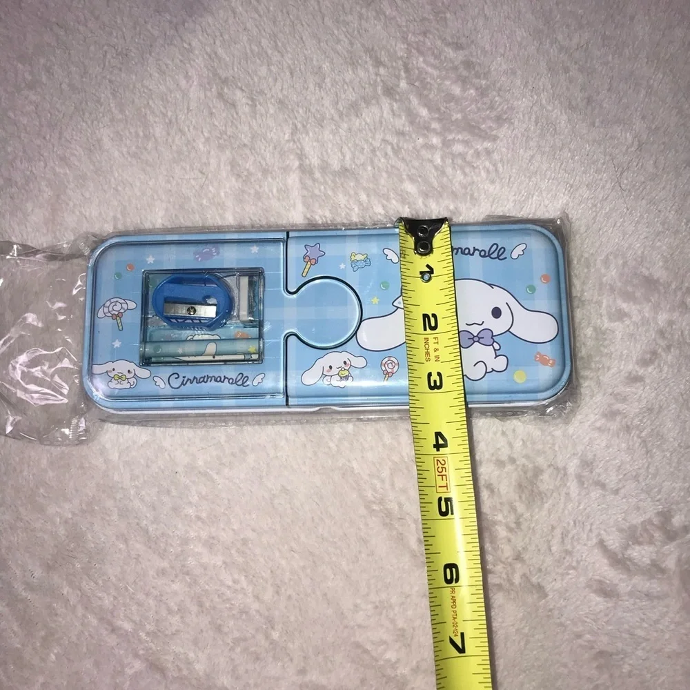 Sanrio character Cinnamoroll Tin Pencil Case New